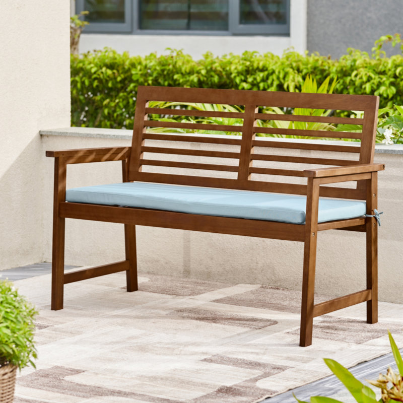 Latitude Run® Maryville Farmhouse chic Slatted Eucalyptus Wood Garden ...